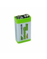 NiMH Battery, 9 Volts, Rechargeable
